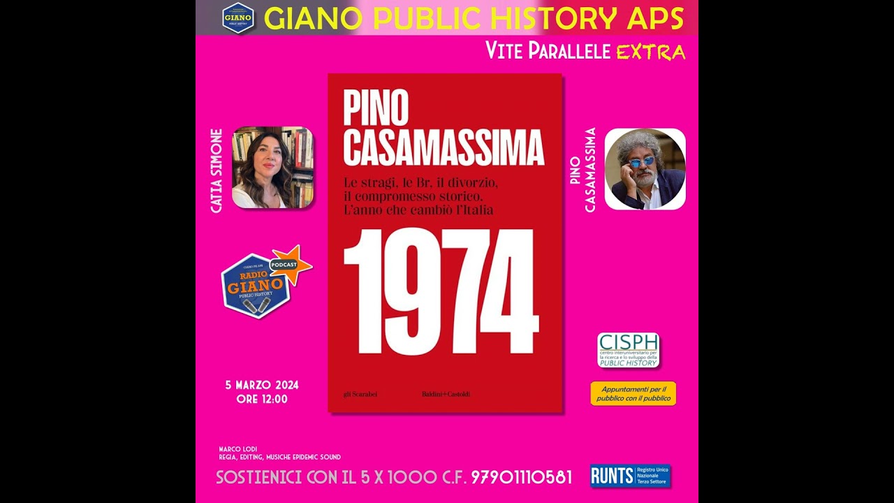1974. LE STRAGI, LE BR, IL DIVORZIO, IL COMPROMESSO STORICO. L’anno che cambiò l’Italia | Pino CA…