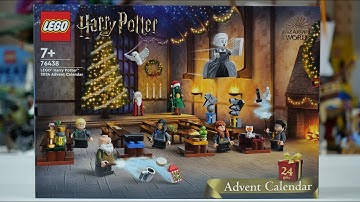 LEGO Harry Potter 76438 Advent Calendar 2024 Speed Build Review