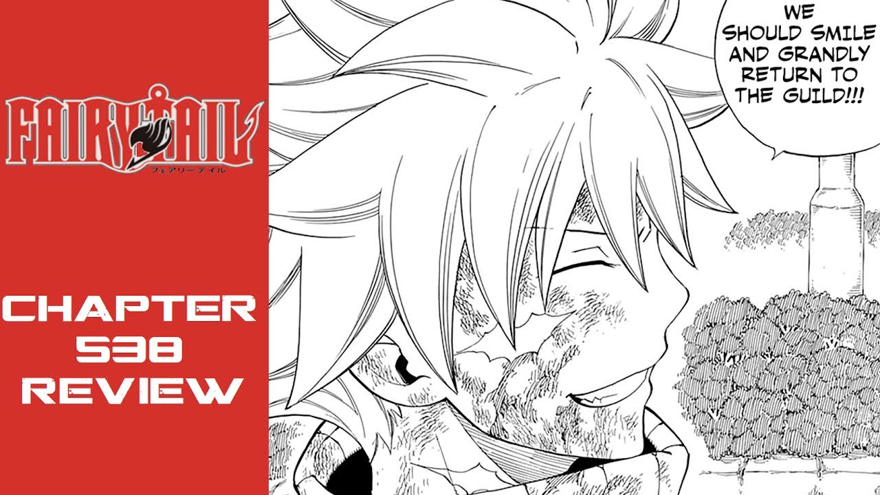 Fairy Tail フェアリーテイル Chapter 538 Review - YouTube