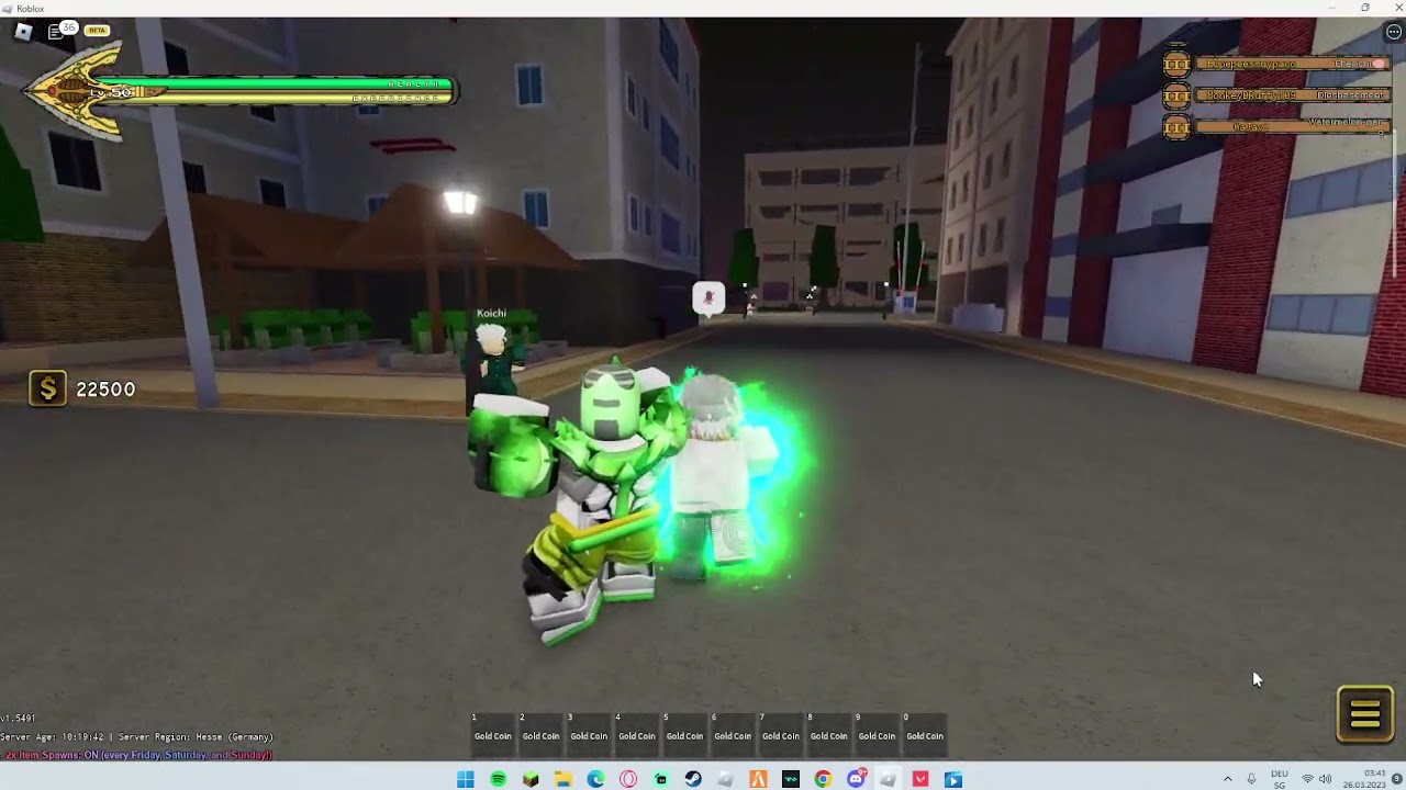 Roblox Your Bizarre Adventure Private Servers Free (YBA)