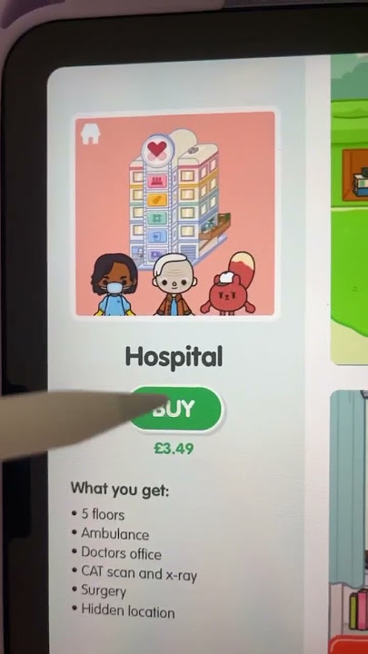 Buying The Hospital In Toca Boca! ☁️🏥 || Annauxelvia