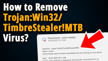 How To Remove Trojan:Win32/TimbreStealer!MTB? [ Easy Tutorial ]