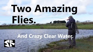 Stillwater Trout Fly Fishing Two Great Flies for Spring, On Hayscastle Fishery UK.