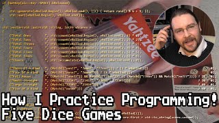 How I Practice Programming: Five Dice