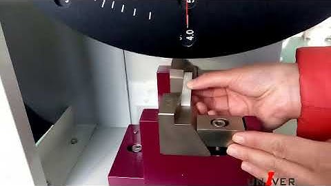 Univer NI 50 Series Pendulum Impact Testing Machine (ISO 179)