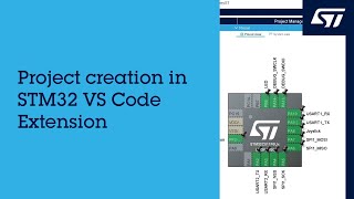 How to create projects using the STM32 VS Code Extension