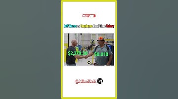 Thumbnail of Jeff Bezos vs Employee Real Time Salary🤑🔥#jeffbezos #money #salary #usa #interview #podcast #shorts