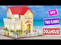 How to make a Miniature Victorian Dollhouse with a Pool - simplekidscrafts - simplekidscrafts How to make a Miniature Victorian Dollhouse with a Pool - simplekidscrafts - simplekidscrafts