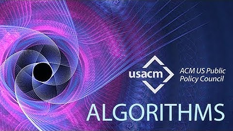 USACM Panel on Algorithmic Transparency and Accountability