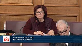 Δ. Μανωλάκου: Οι κτηνοτρόφοι πλήττονται απανωτά από τις ζωονόσους και από την ακρίβεια