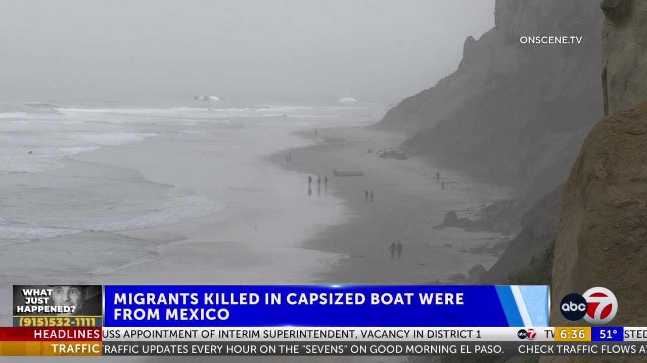 8 dead after smuggling boats capsize off San Diego coast - YouTube