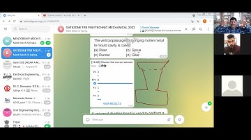 MCQ DISCUSSION MANUFACTURING TECHNOLOGY TRB POLYTECHNIC LECTURER EXAM MECHANICAL ENGINEERING TRICKS