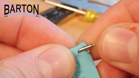 Removing Quick Release Spring Bars