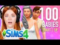 Single Girl Tries The 100 Baby Challenge In The Sims 4 | Part 59