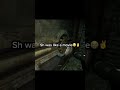 Horror movie moment