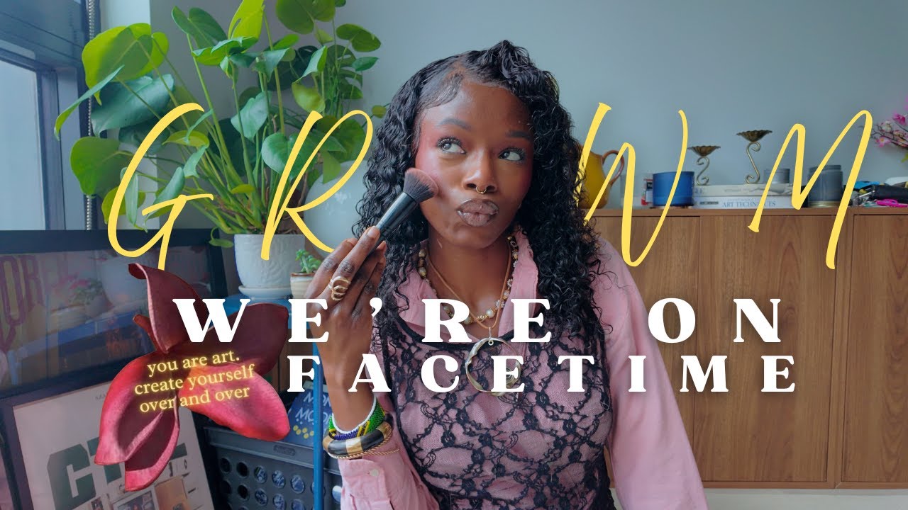 GRWM & LET’S CHAT | makeup routine, modeling, self-doubt, + more