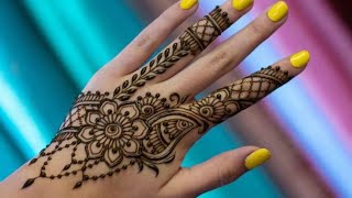 Latest Arabic Mehndi Designs/Front/Back Hand Mehndi Designs