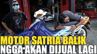 ROY RICARDO BALIKIN MOTOR SATRIA.. ANDRE JANJI NGGA AKAN DIJUAL LAGI