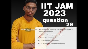 iit jam question no 29