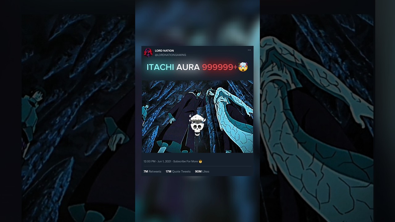 ITACHI AURA VS KABUTO & OROCHIMARU 🤯 