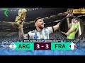 MESSI A REMPORT LE TROPHE DANS LA MEILLEURE ET LA PLUS DRAMATIQUE FINALE DE LA COUPE DU MONDE