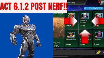HOW TO BEAT ACT 6.1.2 POST NERF | MCOC