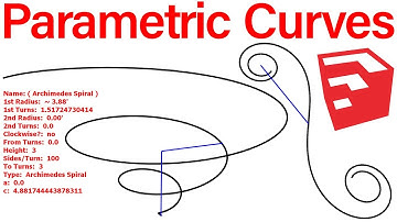 Parametric Curves Plugin For SketchUp