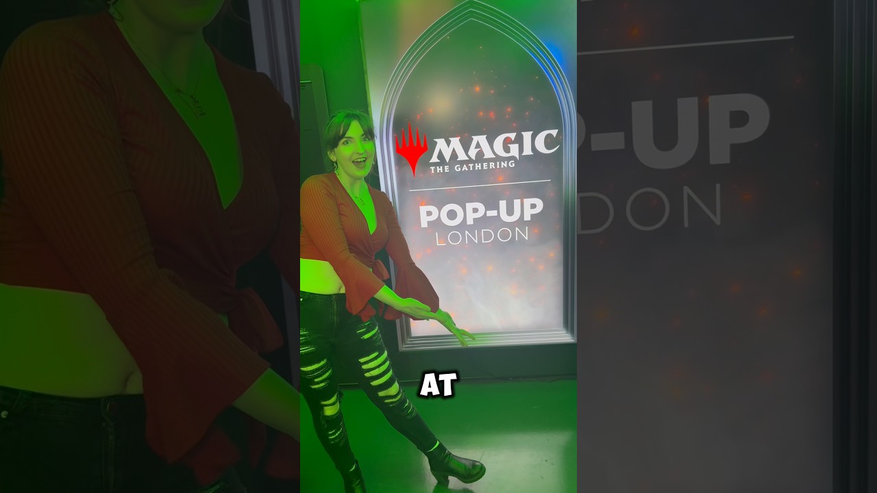 Exploring the Magic the Gathering London Pop Up 👀 #MTG #MTGPOPUP