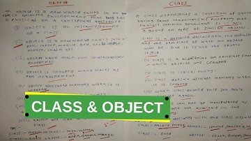 Class And Objects |Object Oriented Programming |Object Oriented Analysis And Design| @CodeWithRonnyOfficial