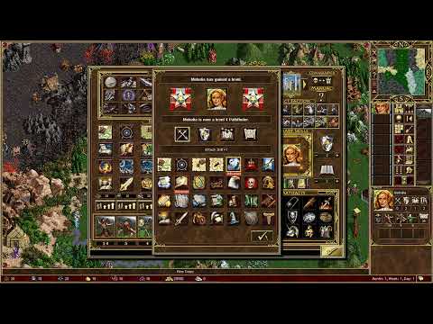 Heroes 3 New Level Up screen mod update v3.1 (Heroes Launcher)