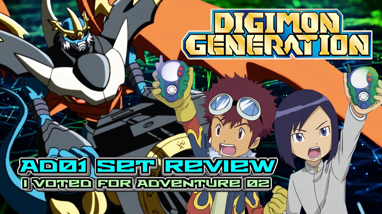 Digimon TCG | AD1 Set Review - Adventure 02 - I Voted for