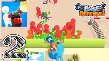 Base Defense 🧟‍♂️ ! Gameplay walkthrough Part 2 - New Zombies Survival Games