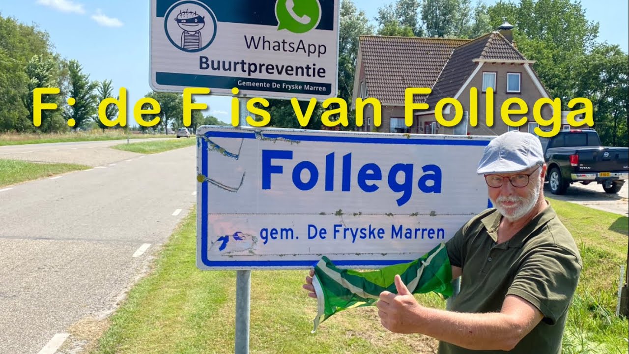 21. F: de F is van Follega. Camping camperplaats De Lytse Brekken. 
