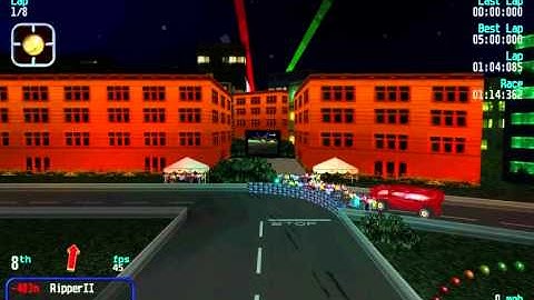 Re Volt Custom Track SS Highway Re Volt by Crescviper ,Track View