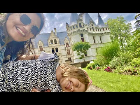 Visiting AZAY LE RIDEAU : picturesque and famous French Renaissance Castle 🇫🇷