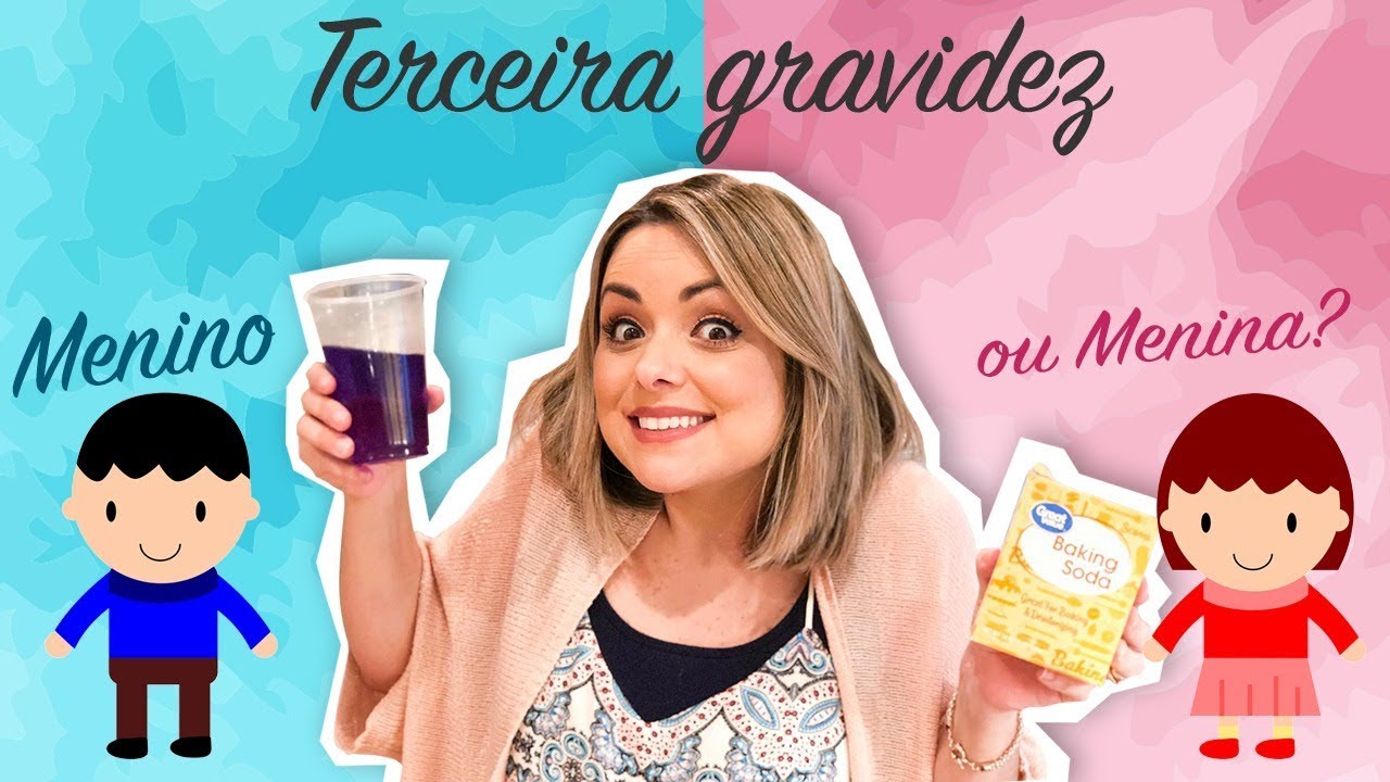 TESTES CASEIROS: MENINO OU MENINA? TERCEIRA GRAVIDEZ - FLÁVIA CALINA vlogs in spanish