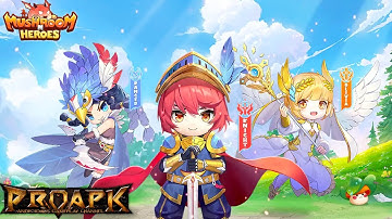 Mushroom N Heroes RPG Gameplay Android / iOS + Gift Codes