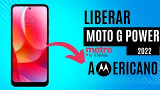 Como liberar moto g power 2022  (americano)