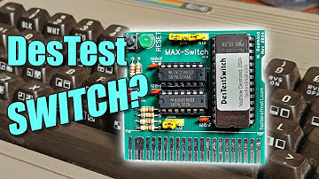DesTest Switch - AKA DesTestMax2 - A New C64 Diagnostic From Matt Desmond
