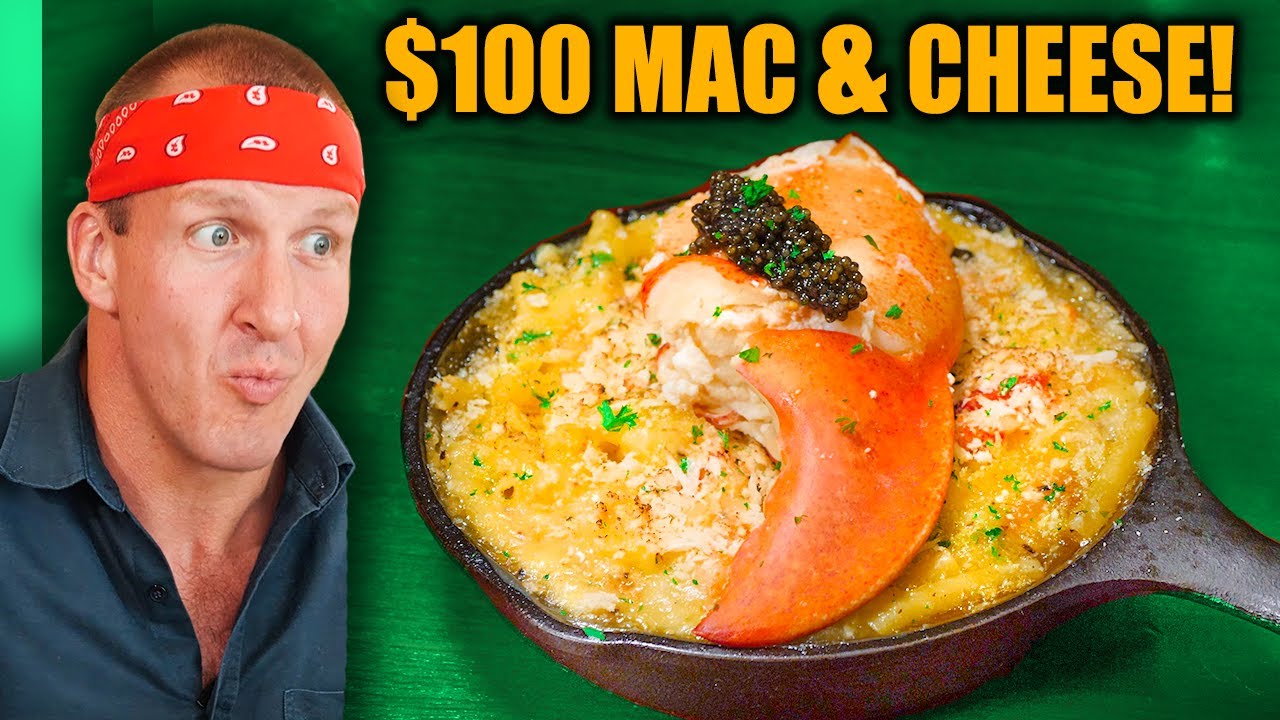 $100 Mac & Cheese BANNED in the USA!! Chefs UPGRADE DINER FOOD!! | FANCIFIED Ep 4 | Best Ever Food Review Show