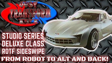 JUST TRANSFORM IT!: Studio Series 78 Deluxe Sideswipe