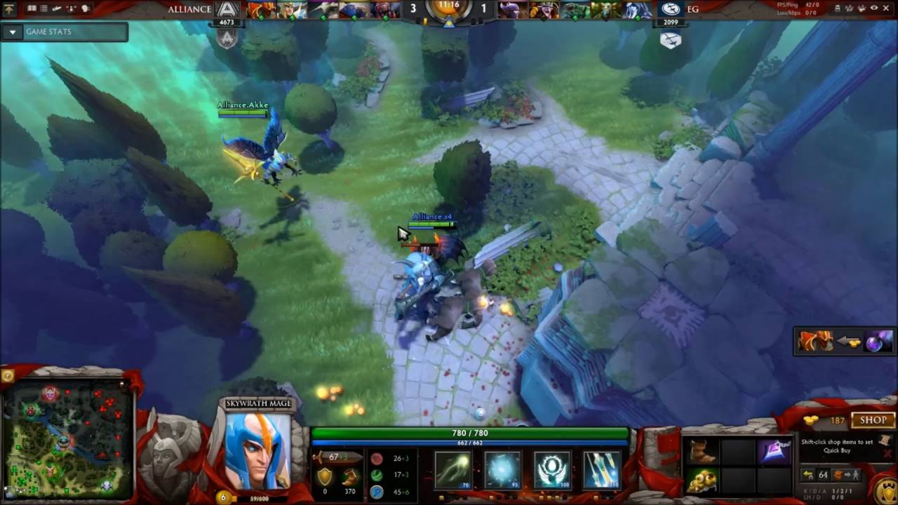 Alliance.Akke 0 last hit record close call ("I have enough gold for: Sentry Wards")