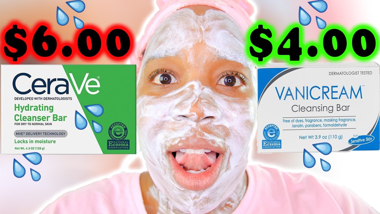 Cerave vs Vanicream THE BEST CLEANSING BAR 😍 YouTube