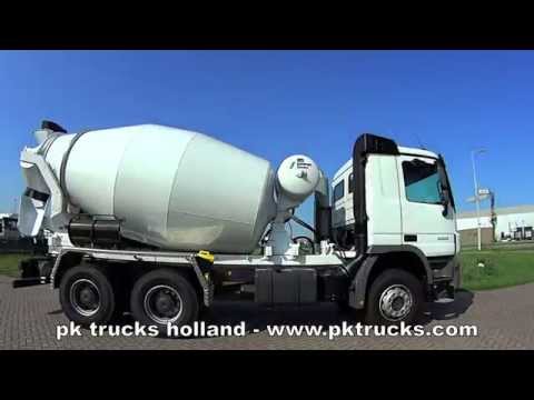 pktrucks Mercedes Actros 3335-B 6x4 Stetter, 8 cbm, concrete mixer - NEW