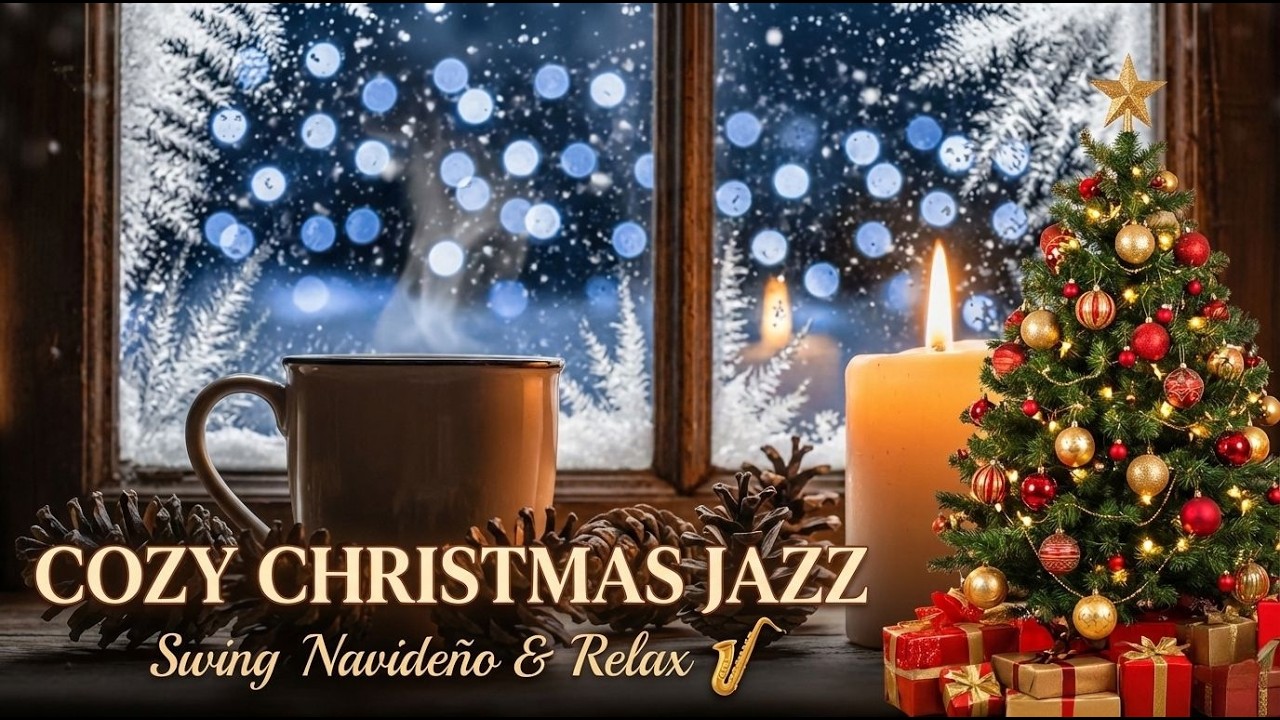 🎄 CHRISTMAS WORK & STUDY | Jazz Para La Nieve y Swing Instrumental de Fondo ❄️
