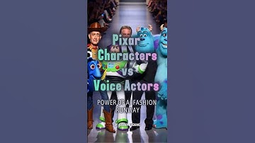 What if Pixar characters joined their Voice Actors #pixar #shortvideo #usa #ai