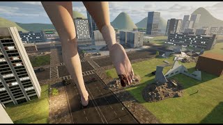 Giantess Playground Game Tinies And Cars Crush 