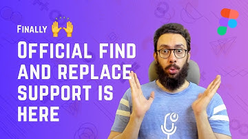 Find and Replace officially here in Figma
