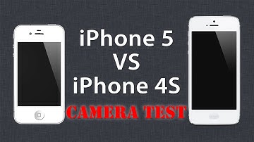 iPhone 5 VS iPhone 4S Camera Test - Photo And Video