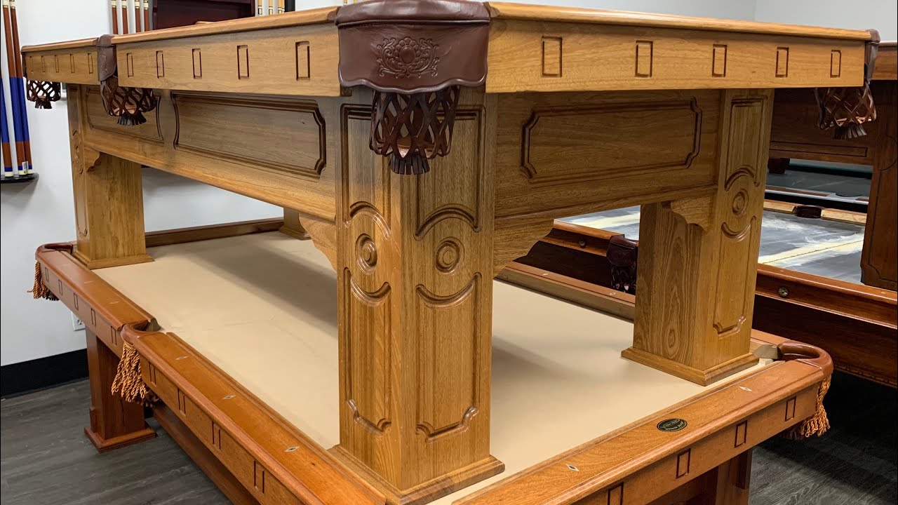 New Vision 8FT Pool Table - CHIEF BILLIARDS - YouTube